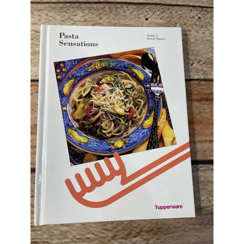 Vintage 1994 Tupperware Pasta Sensations Cookbook
